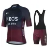 Set di maglia ciclistica INEOS bicicleta abbigliamento per biciclette a maniche corte per biciclette per biciclette per bici per bici per bici vestiti Maillot ropa ciclismo hombre 230814