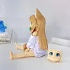 Action Toy Figures 12cm My Cat Is A Lovely Girl Anime Figure Soybean PVC Collectible Model Doll 230814