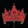 Grensoverschrijdende Fabriek spot diretto Elegante Temperament Europese en Amerikaanse Multicolor Legering Bruiloft Tiara Tiara Zz