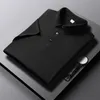 Polos maschile maschile da uomo di grandi dimensioni cagliette classiche a maniche corte a maniche corte traspirabili polos in nylon a secco rapido e shirt da golf estate grandi golf grande 7xl 8xl 230814