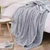 Sublimering polyster filt 50x60 tum blank grå tröja tröja fleece filtar diy tryckning soffa säng matta FY5623 0304