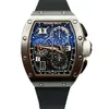 Richrsmill Watch Swiss Watch vs Factory Carbon Fiber Automatic Men/women Richaer Sports Luxury Wristwatch Titanium RM72-01 athbw9ak