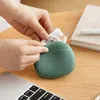 Borse di stoccaggio Silicone Cassetta per auricolare portatile Mini Creative Piccolo cellulare Carico di ricarica Borsa di finitura del cavo dati