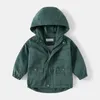 Giackets Boys Fashion Hoodies casual Jackets Baby Kids Spring Autumn Coats Overboats Outso di vestiti per bambini R230812