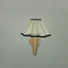 Lampy ścienne lampy ścienne kolorowe lampa ścienna z wtyką sypialnia płatka lampa korytarza korytarza balkon lampa ścienna HKD23081
