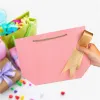 sacchetti di boutique regalo all'ingrosso sacchetti di carta abbigliamento per il compleanno per matrimoni baby shower presente 5 colori ll