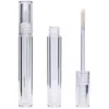 5ML Empty Lipstick Tubes circle Transparent Lip Gloss Tubes Hollow head 4 sytles Wand Tubes Clear bottles