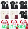 23 24 Bayern Munich soccer JerseyS KANE DE LIGT GNABRY 2023 2024 JOAO CANCELO SANE Mazraoui MULLER KIMMICH MUSIALA Adults and kids child Full set Football shirt