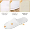 home shoes 20 Pairs Non-slip Disposable Slippers Line Simple Slippers Portable Guest House Slippers for el Spa Shoeless Home 230814