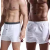 Sous-pants Marque Men's Underwear Boxer Shorts Men Sexy Sexy Loose Male Pantes Coton ARO Pantalons confortables