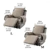 Chair Covers 1 Seater Recliner Sofa Cover Flannel Armchair Case Plush Non-Slip Relax Lazy Boy Slipcovers Home Decor