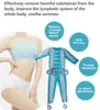 Lymphatic drainage far infrared pressure massage pressotherapy body slimming beauty instrument