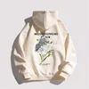 Wooyongmi Hooded Luxury Designer Sweater Korean Men's Seater Women's Wym Brand Fashion Flower Print Autumn and Winter Loose HKD230725