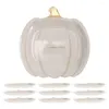 Dinnerware Sets Halloween Pumpkin Paper Plates Dessert Dinner Cake Pans Delicate Shaped