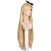 Party Supplies Super Danganronpa 2: Sayonara Zetsubou Gakuen Sonia Nevermind Cosplay Wig Costume Halloween Anime Hair Free Cap Cap Cap