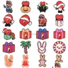 Accessoires de pièces de chaussures Nouveau designer Soft Pvc Bad Bunny Christmas Halloween Charms Texas Houston Charm Drop Liviling Series au hasard