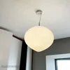 Hangende lampen Noordelijke moderne minimalistische slaapkamer kroonluchter bestudeer koffie restaurant model kamer trap glaslamp Japanse lelie van de
