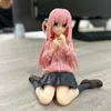 Figuras de brinquedo de ação Bocchi O rock gotoh hitori figura anime q versão bonecas modelo kawaii meninas figuras coleta de presente 230814