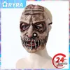 Party Masks 1~10PCS Halloween Costume Horrible Soft Ghost Head Mask Haunt Bone Cold Costume Party Halloween Party Props Ghost Costume 230812