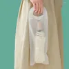 Bolsas de armazenamento 10pcs PE bolsa fosca translúcida guarda -chuva reutilizável capa de bolsa portátil organizador doméstico