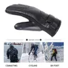 Лыжные перчатки Электрические нагретые перезаряжаемые USB -ручные теплые нагреватели зимний мотоцикл Тепловой сенсорный велосипед