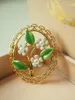 Brooches 2023 High Quality Enamel Craft Brooch Vintage Fine Antique Women's Jewelry