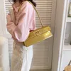 Evening Bags Single Shoulder Bag Stone Pattern Flap Leather Handbag 2023 Design For Women Retro Armpit Gold Silver Shin 230814