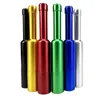 Novo mini mini tubulações de bolso de liga de alumínio colorido estilo portátil estilo removível Filtro seco Tabaco Spoon Bowl Titular Fumador inovador Pipes de mão Tubo de mão