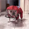 Reparada de perros Caza Fashion impermeable con capucha de cuatro patas Disfraz de mascotas para perros medianos y grandes Cleanes fáciles de lavable