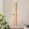 Wall Lamps Modern Interior Wall Light Led Crack Wooden Wall Sconce In The Bedroom Nordic Bedside Wall Lamp For Living Room Stairs Hallway HKD230814