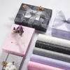 Presentförpackning Glänsande vattentäta blommor Inslagspapper Julklappar Inslagspapper Hantverk Valentinsdaggåvor Guld/Silver Packing Papers R230814