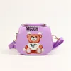 Designer kids jelly messenger bag Fashion baby girl Shoulder Tote bag Baby purse Girl Mini Candy color bag baby bag a05