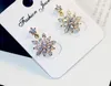 Dangle Earrings 2023 925 Silver Needle Crystal From Austrian Wholesale Charm Women Fine Jewelry Fit Original Woman