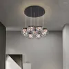 Plafondlampen moderne cellen licht badkamer plafonds led sterren lampbladeren thuisbedekking tinten verlichting