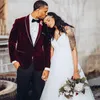 Herrenanzüge Elfenbein Bräutigam für Hochzeit Smokedo Man Blazer Kostüm Homme Mariage 2 Piece Cools Custom Made Terno Maskulino