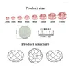 Beads Austrian Crystal Rondelle 2/3/4MM Crafts Supplier Round Glass Faceted For Needlework DIY Making Jewelry Wholesale