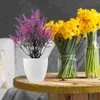 Fiori decorativi fiore artificiale faux bonsai piccola figura falsa in vaso ornamento in vaso
