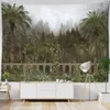 Tapestries King Landscape Plant Tapestry Natural Simple Tropical Wall Hanging Eesthetics Dormitory Home Decor R230812