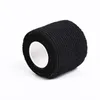 Tattoo Grips Black Tattoo Grip Bandage Cover Wraps Tapes Nonwoven Waterproof Self Adhesive Finger Wrist Protection Tattoo Accessories 230814