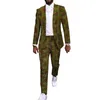 Costumes pour hommes Blazers Arrival African Party porte des combinaisons de pantalons pour hommes décontractés personnalisés Blazers Patch Pantal