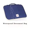 Briefcases File Folders A4 Documents Organizer Zipper Bag Portfolio Paper Folder For Business School Stationery Office Supplies Padfolio
