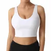 Damesjapers Women Yoga Underwear Gevotte Crop Tops Sporttank Top No Steel Ring Fitness Bra Soft Beauty Back Ademend Gym Kleding L5