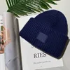 Beanie/Skull Caps 2023 New Winter Hats Wool Blended Couple Cap Smiling Face Thread Knitted Beanies Warm Bonnet Hip-pop Fashion Daily Wear Outdoor