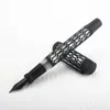 Fountain Pens Jinhao 100 Hollow Out Acrylic Metal Pen Ef F Nib con clip Hermoso Textura Excelente Oficina de Negocios Tinta 230814