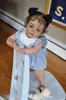 Akcesoria do lalki 60 cm Ogromna rozmiar wysokiej jakości lalki pozwórz duże dziecko Reborn Toddler Pop Girl Doll Soft Hug Body Cute Baby Doll Akcesoria 230812