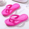 Tofflor flip flops kvinnor sommarstrand inomhus utomhus glider godisfärger sandaler nonslip par fritid mjuka platta skor 230808