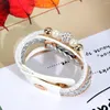 Wristwatches Wrap Bracelets Women Ladies Watches For Stainless Steel Quartz Watch Women's