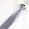 BOEK TIES FASHIEREN Smal casual pijlpunt kleurrijke vaste kleur polyester stropdas voor mannen vrouwen 6 cm eenvoud feest formele groothandel