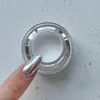 Nail Glitter s Moonlight Mirror Powder Net02g Metallic Silver Effect Chrome 1Jar Aurora Magic Manicure P 230814