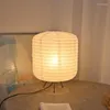 Tafellampen Japans rijstpapierontwerp Akari Noguchi yong bureaubriek slaapkamer huisdecorstudie woonkamer lantaarn verlichtingsarmaturen